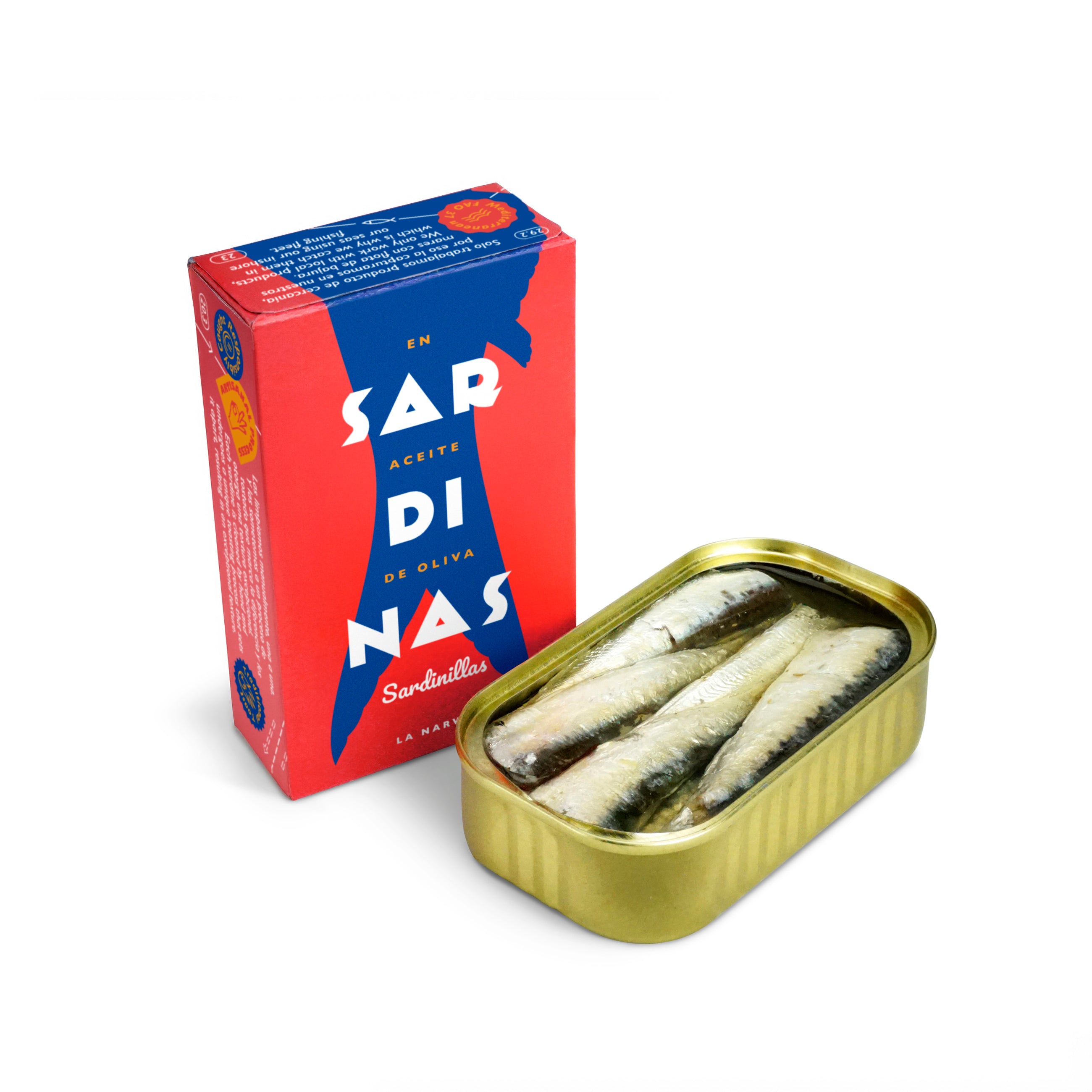 SMALL SARDINES IN OLIVE OIL