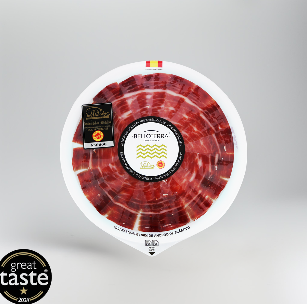 100% IBERIAN ACORN-FED HAM SLICED