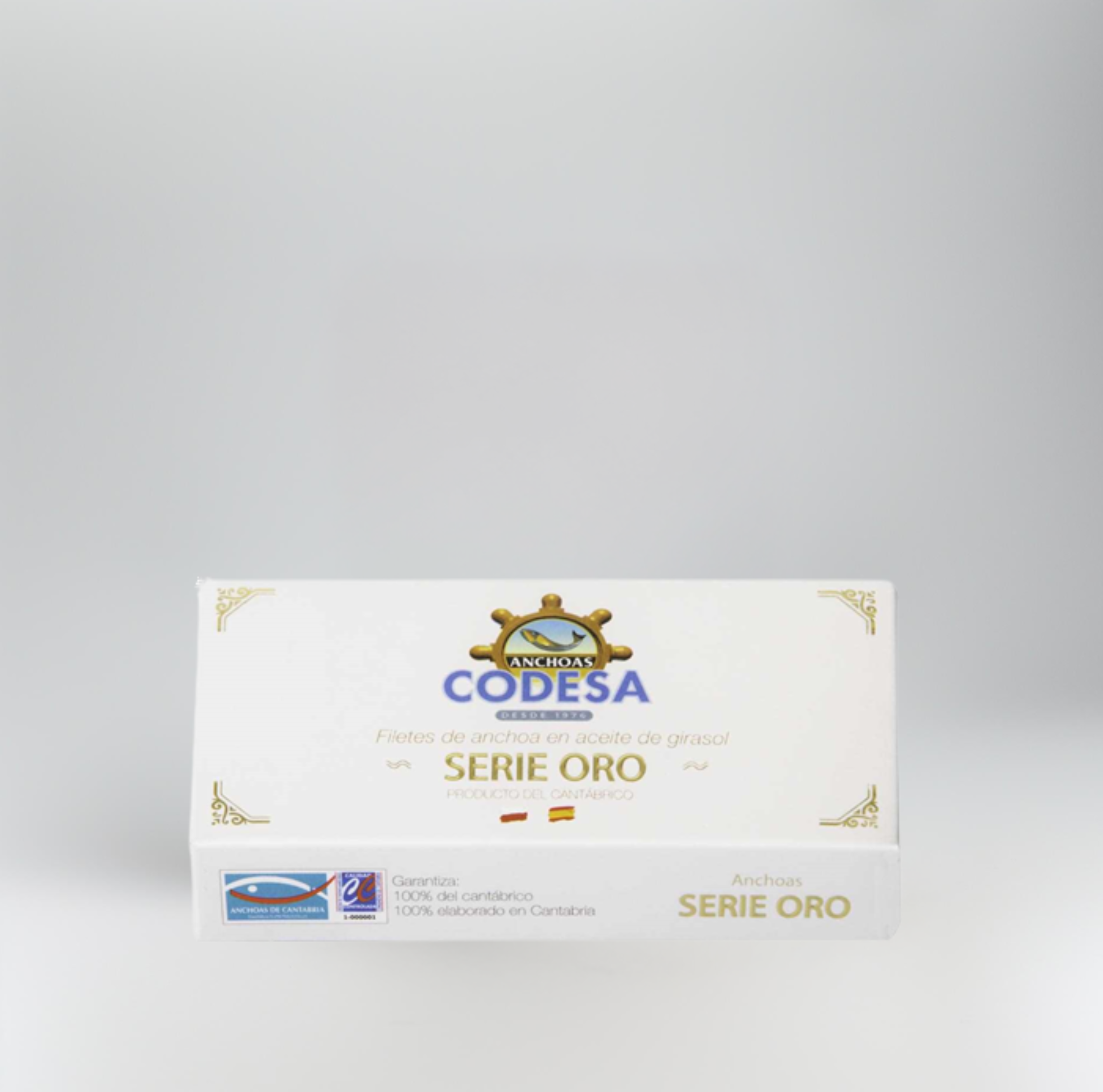 ANCHOVIES IN SUNFLOWER OIL, TIN GOLD EDITION 8-9 fillets