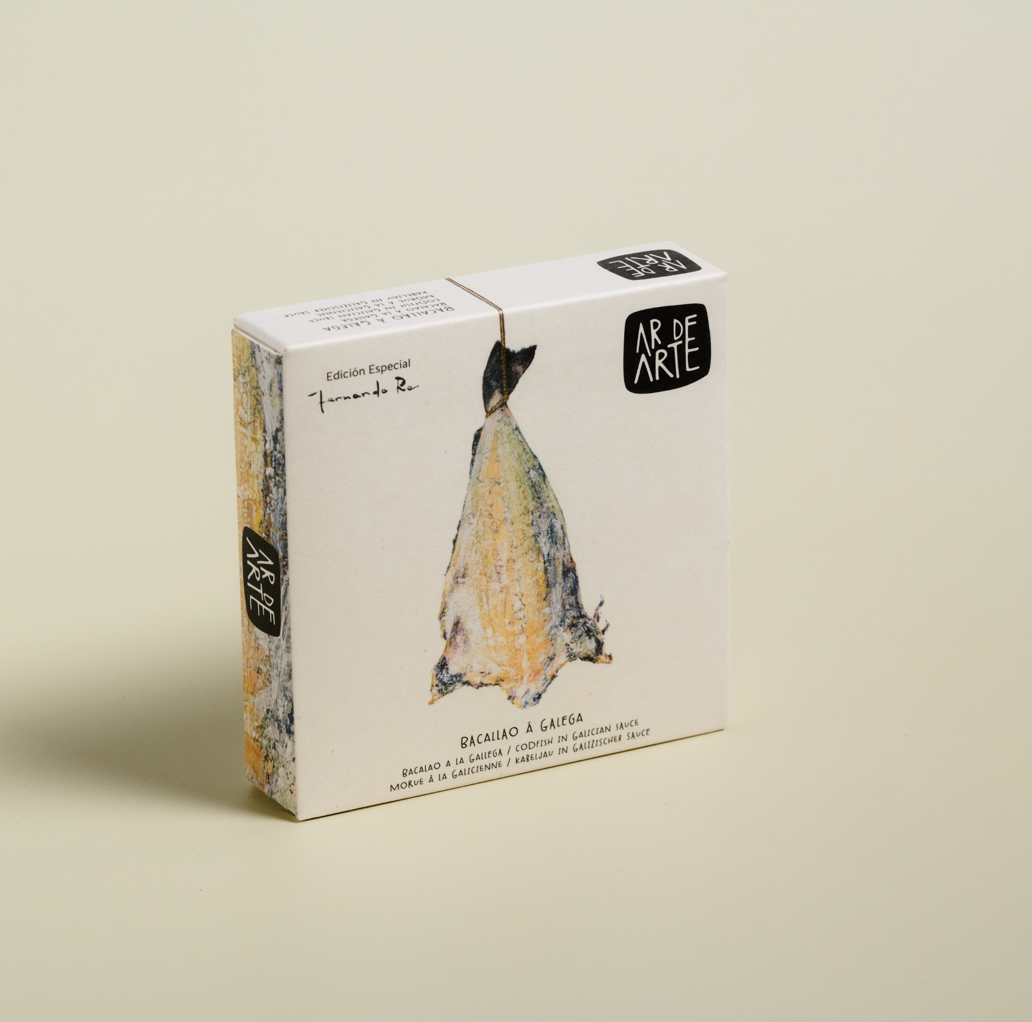 CODFISH IN "EVOO" WITH GARLIC AND BLACK PEPPER