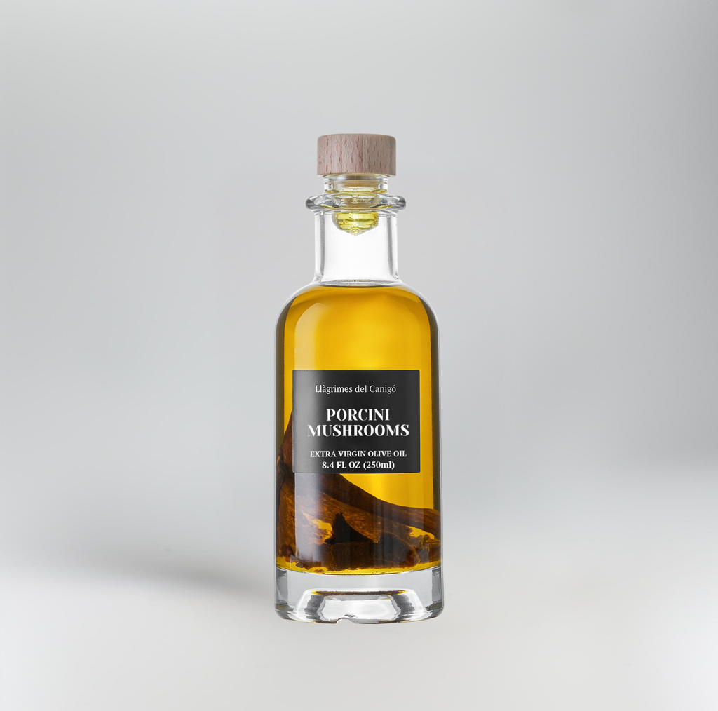 EXTRA VIRGIN OLIVE OIL WITH PORCINI MUSHROOMS