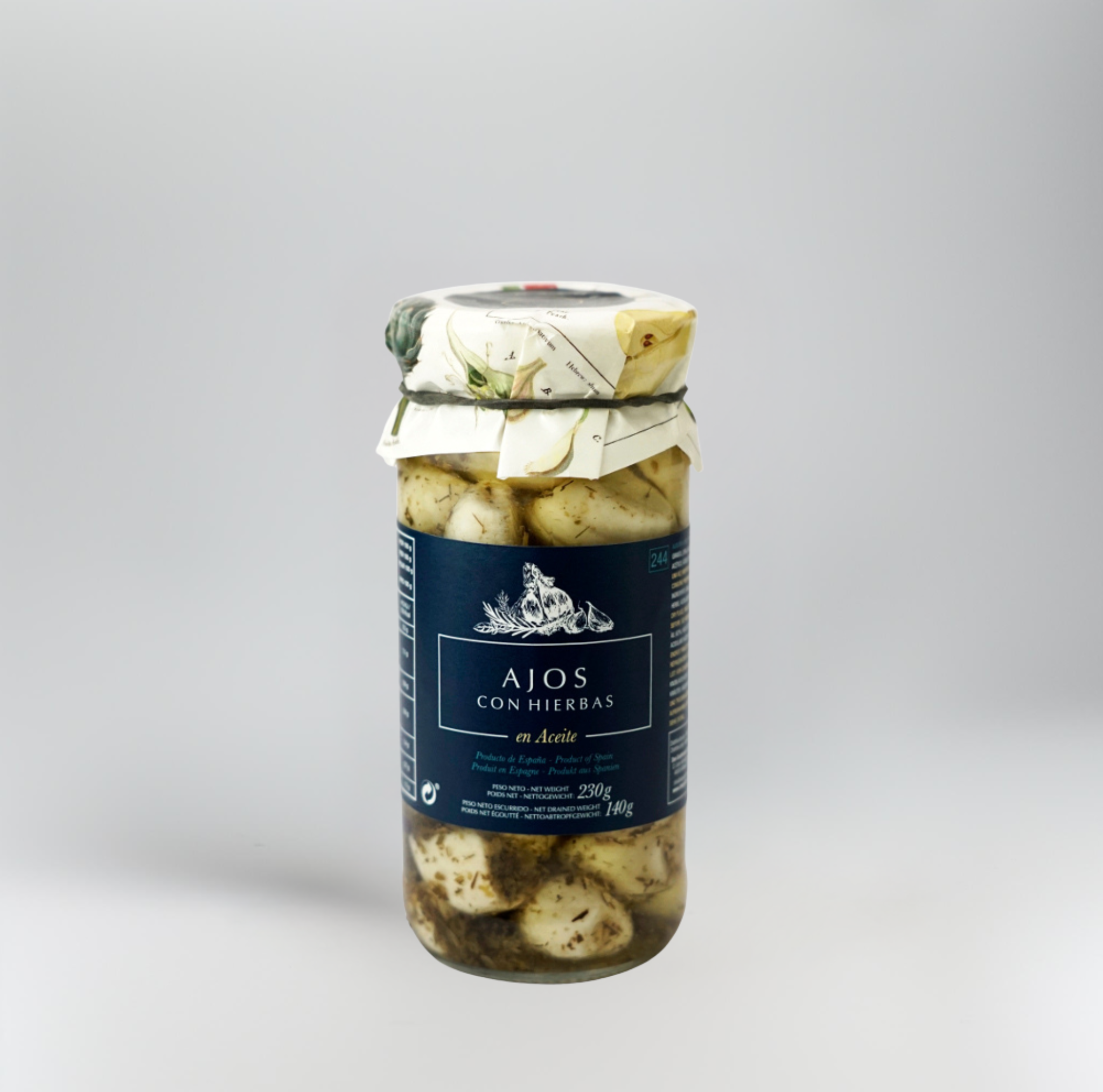 GARLIC IN OIL WITH HERBS