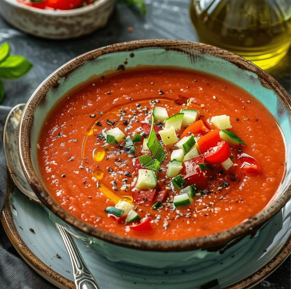 SPANISH GAZPACHO COLD SOUP
