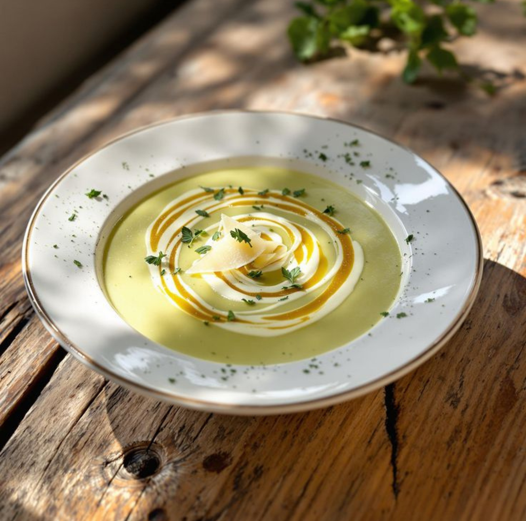 CREAM OF LEEKS SOUP