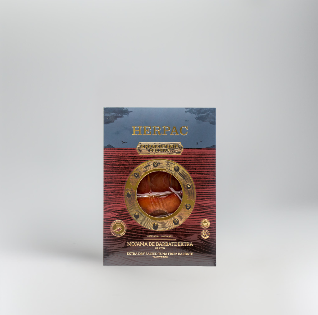 EXTRA DRY SALTED TUNA FROM BARBATE PGI - MOJAMA SLICED