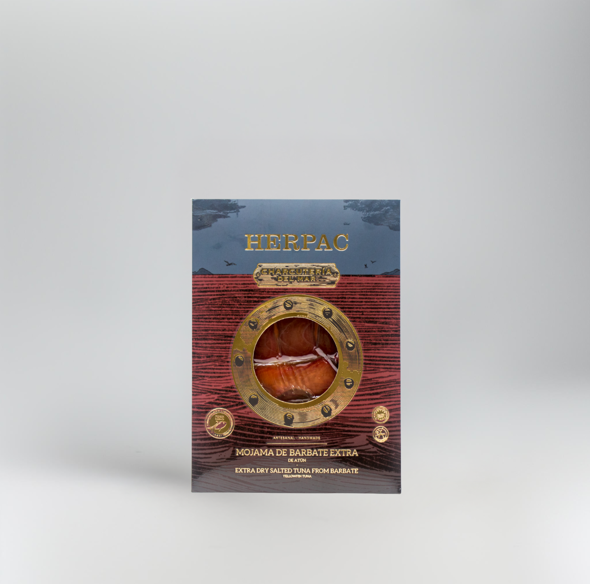 EXTRA DRY SALTED TUNA FROM BARBATE PGI - MOJAMA SLICED