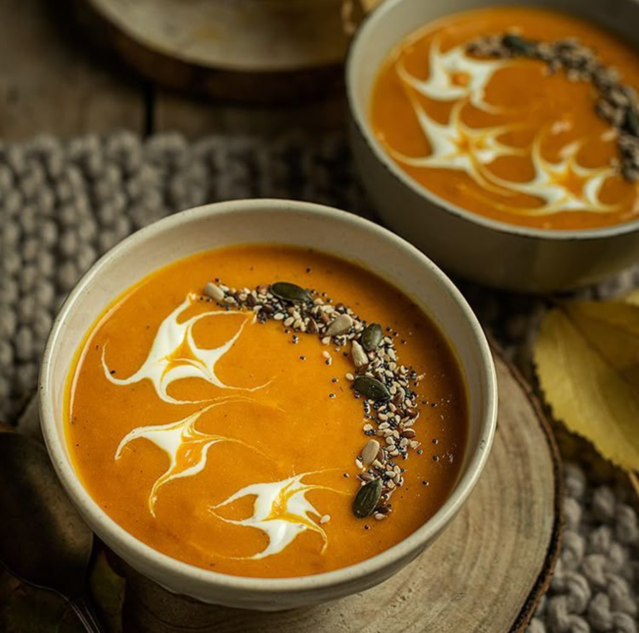 CREAM OF PUMPKIN SOUP