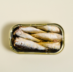 SMALL SMOKED SARDINES IN OLIVE OIL